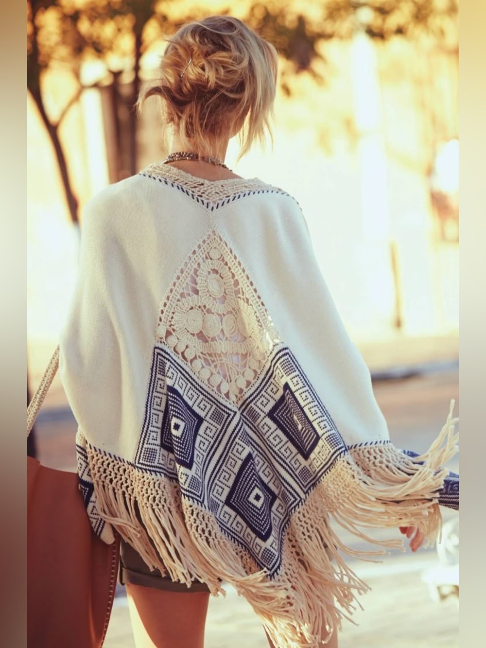 Anthropologie - Angel of the North “Chapala Poncho”